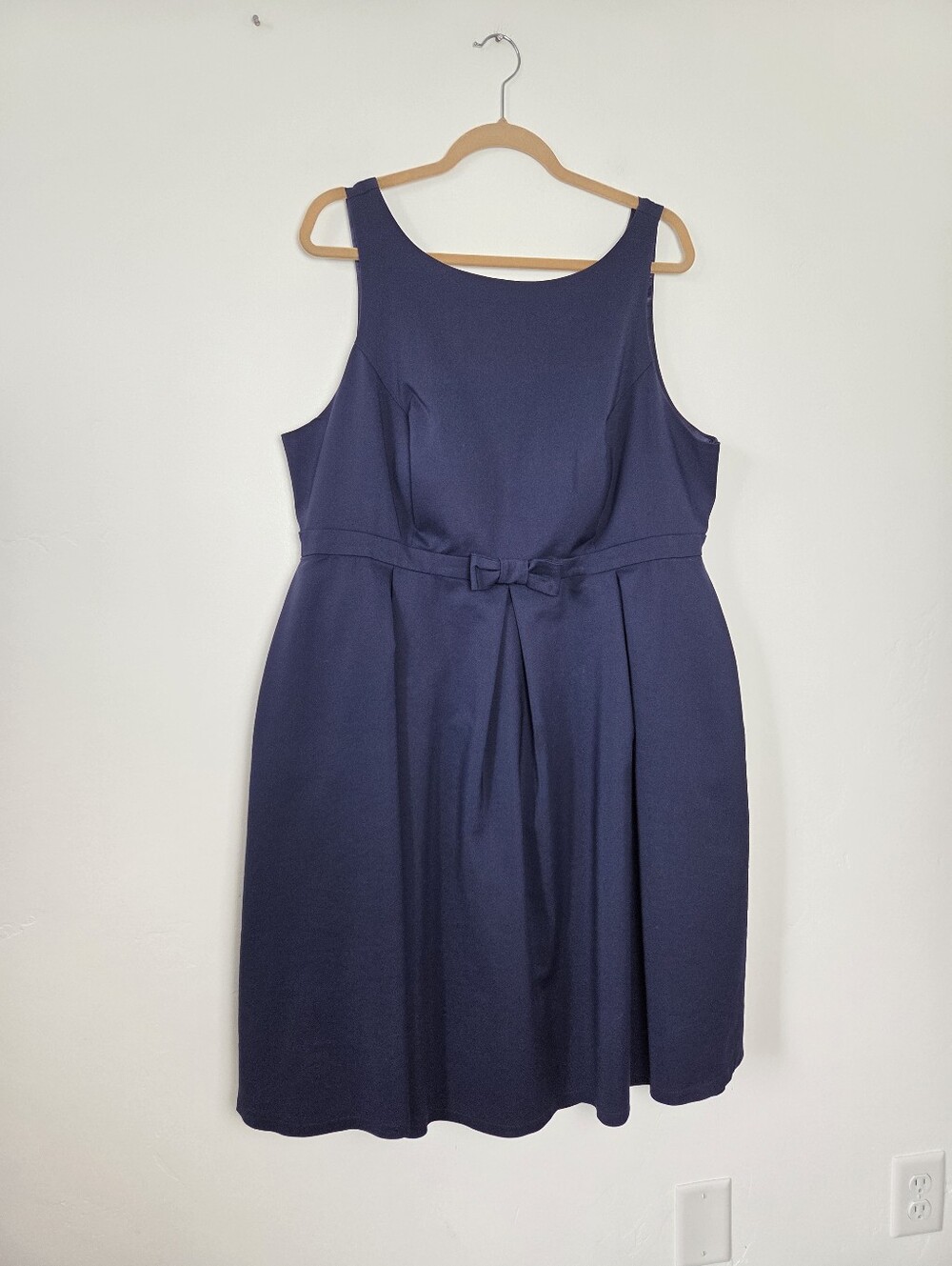 Liza Luxe Modcloth Navy Blue Plus Size 2X Dress A-Line Formal Fitted Flattering